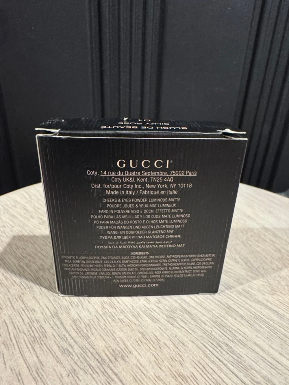 Gucci Cheeks & Eyes Powder Luminous Matte in Soft Rose Pink